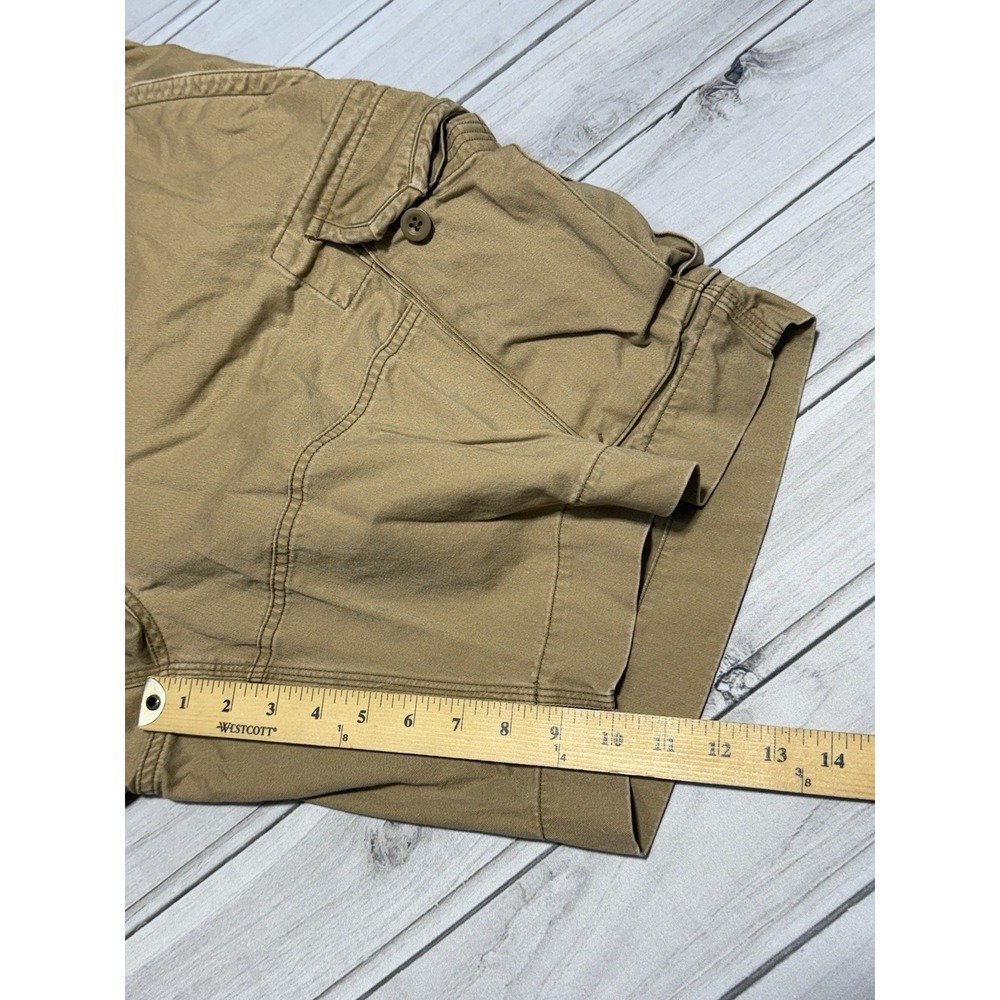 Polo Ralph Lauren Shorts 42 Tan Khaki Beige Cargo Pockets Heavyweight - Picture 9 of 10